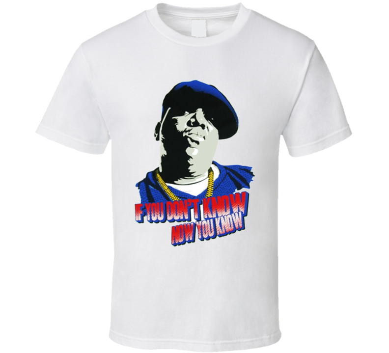 Notorious Big If You Dont Know Hip Hop T Shirt Notorious Big If You Dont Know Hip Hop T Shirt