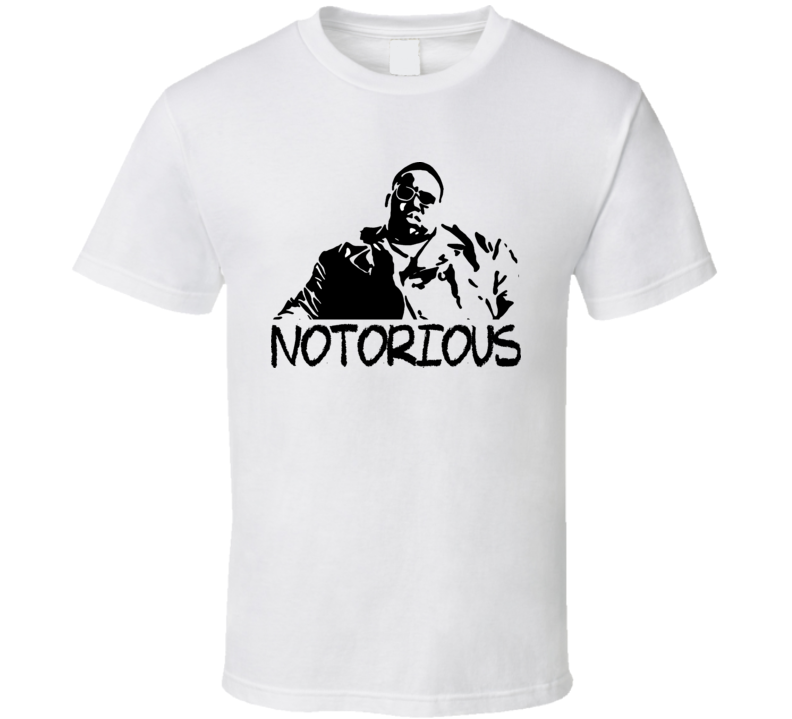 Notorious Big Hip Hop Rap T Shirt Notorious Big Hip Hop Rap T Shirt
