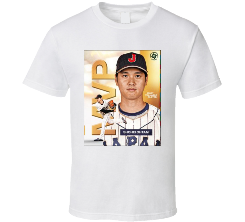 Shohei Ohtani Mvp Japan Baseball Fan T Shirt