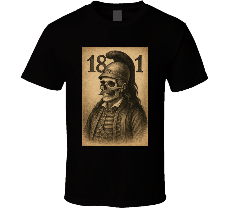 Kolokotronis Greek Revolt 1821 Patriot T Shirt Kolokotronis Greek Revolt 1821 Patriot T Shirt
