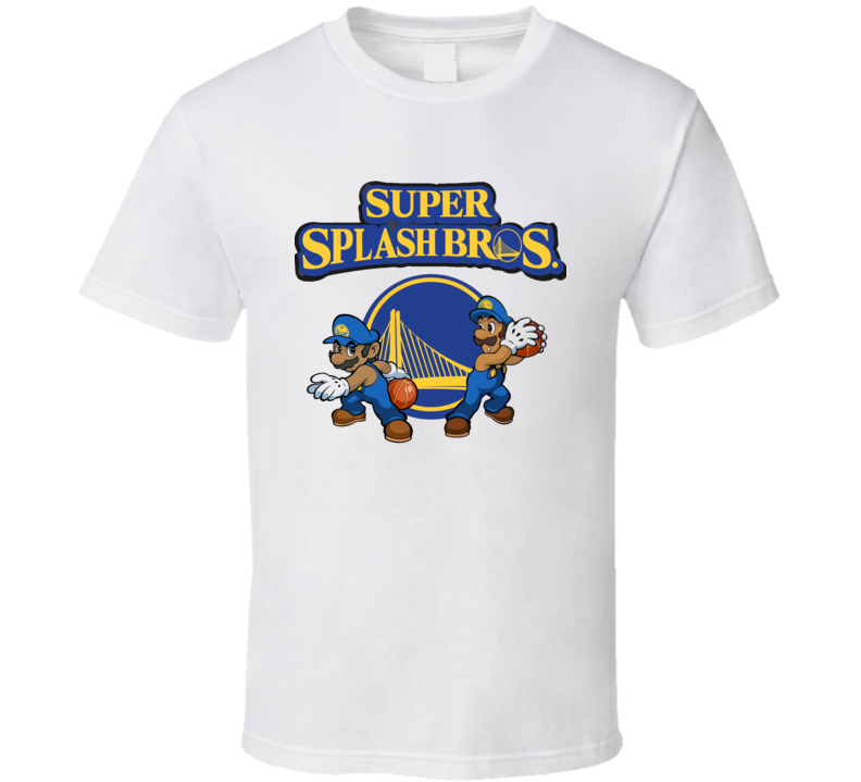 Super Splash Brthers Golden State Curry Warrior Basketball T Shirt Super Splash Brthers Golden State Curry Warrior Basketball T Shirt
