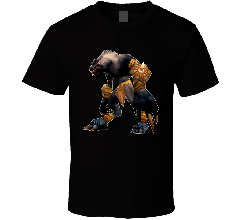 Cataclysm Worgen Video Game T Shirt Cataclysm Worgen Video Game T Shirt