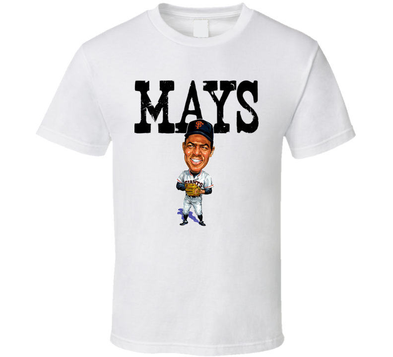 willie mays t shirt