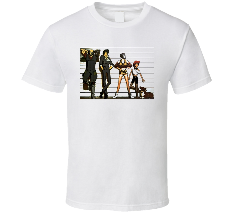 Cowboy Beebop Manga Cartoon T Shirt