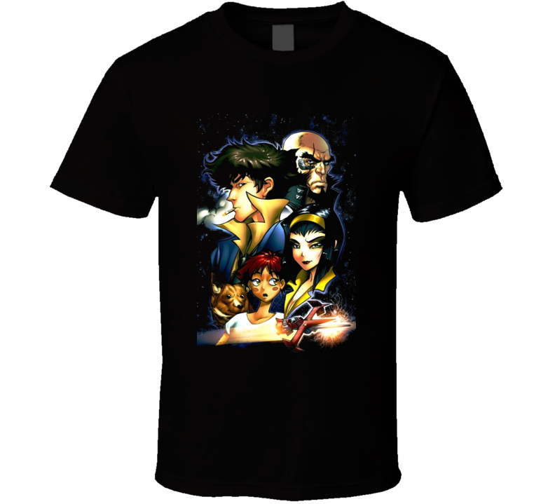 Cowboy Beebop Manga Cartoon T Shirt Cowboy Beebop Manga Cartoon T Shirt