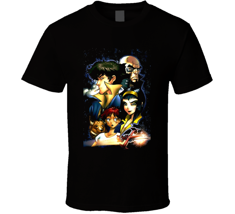 Cowboy Beebop Manga Cartoon T Shirt