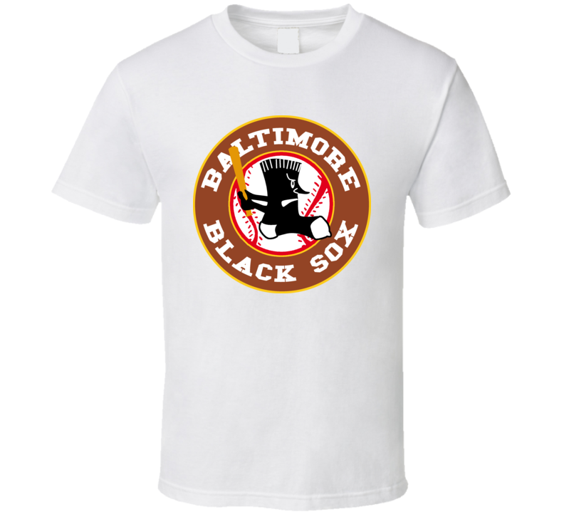 Negro League Baltimore Black Sox T Shirt Negro League Baltimore Black Sox T Shirt